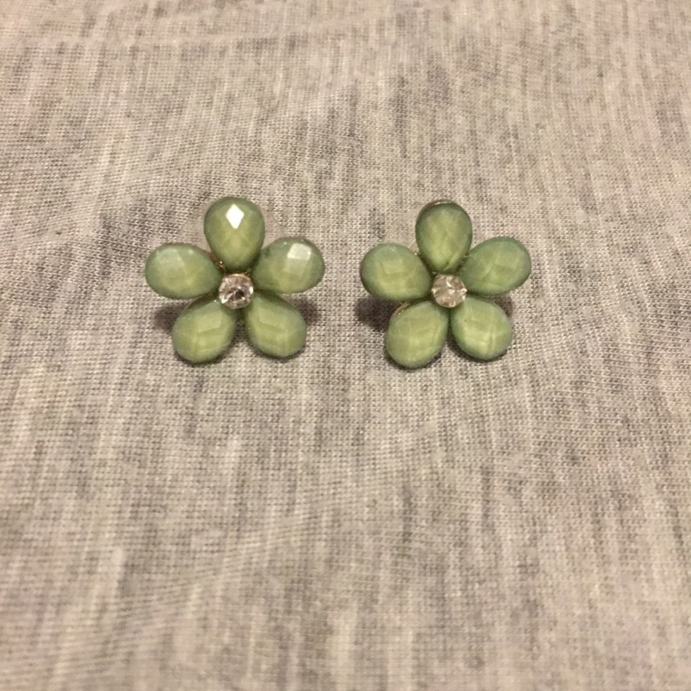 Flower earrings